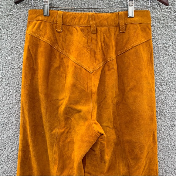 Vintage 70's Bakalli Genuine Suede Leather Pants - Picture 9 of 16